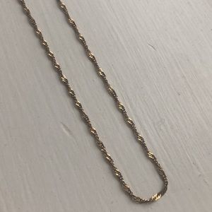 EUC 10k gold rope chain.
